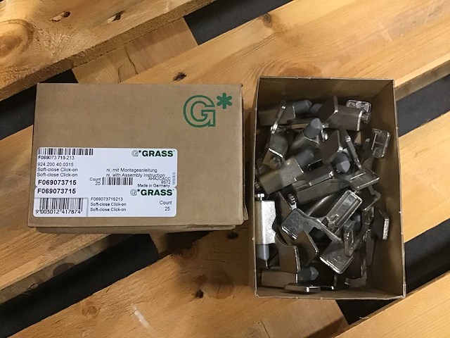 Grass - deurdemper (600 stuks) soft-close click on (200 stuks) - afbeelding 3 van  4