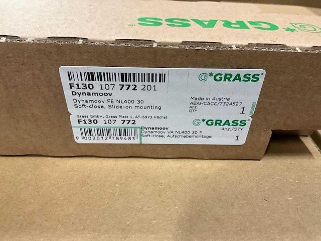 Grass dynamoov ladegeleider softclose - 400mm (95x) - afbeelding 2 van  5