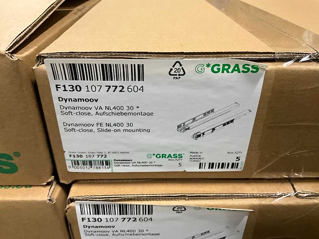 Grass dynamoov ladegeleider softclose - 400mm (95x) - afbeelding 4 van  5