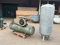 Grasso l830/8 luchtcompressor en voorraadtank