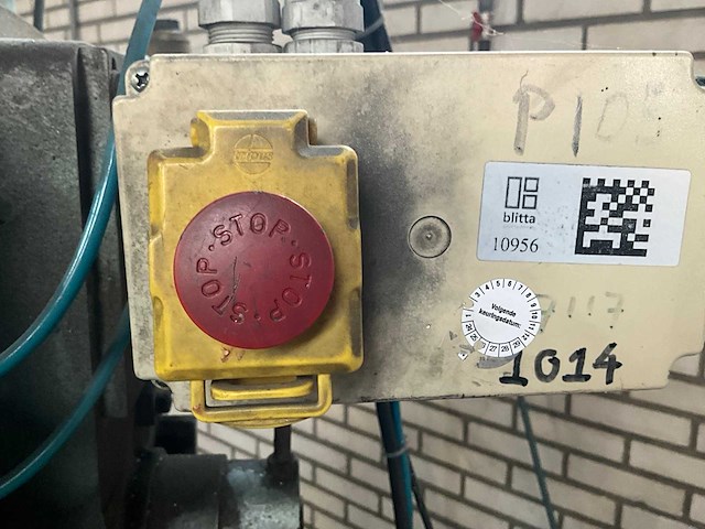 Graule verstek afkortcirkelzaagmachine v.v. aan- uitvoertafel - afbeelding 4 van  8