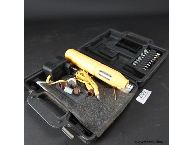 Graveer/polijst/boorset - afbeelding 1 van  5