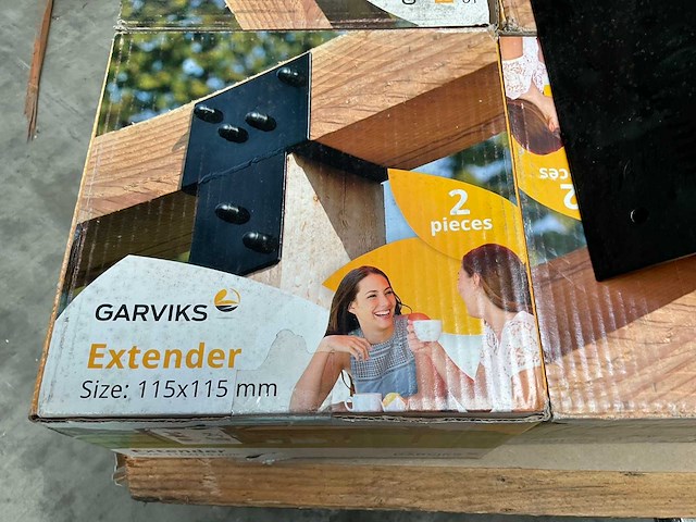 Graviks pergolaconnector "extender" - 115x115 mm (31x) - afbeelding 3 van  10