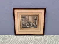 Gravure herbergcène 265x240 mm