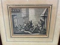 Gravure herbergcène 265x240 mm - afbeelding 4 van  6