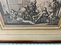 Gravure herbergcène 265x240 mm - afbeelding 5 van  6