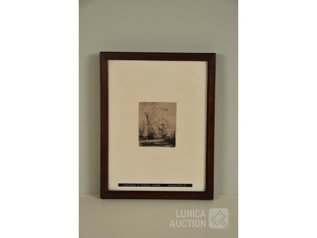 Gravure/ets - afbeelding 1 van  4