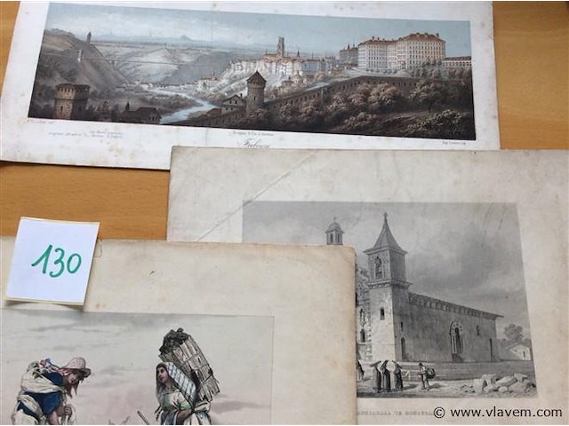 Gravures 4st - afbeelding 2 van  3
