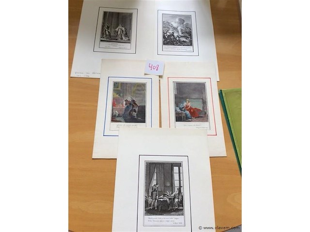 Gravures 5st - afbeelding 1 van  3
