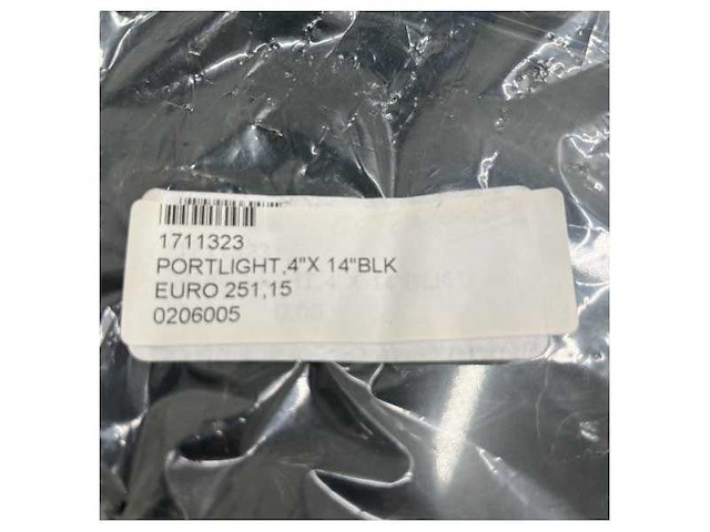 Gray series 4 x 14 inch opening portlight black - 1711323 - afbeelding 3 van  5