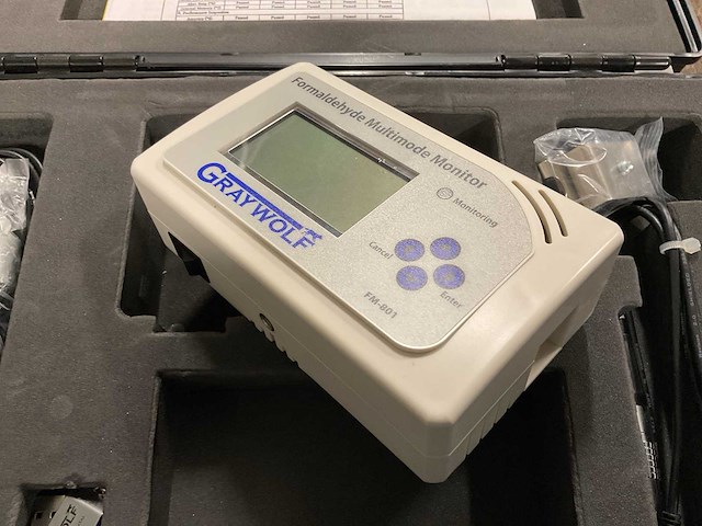 Graywolf fm801 formaldehyde multimode monitor - afbeelding 2 van  6