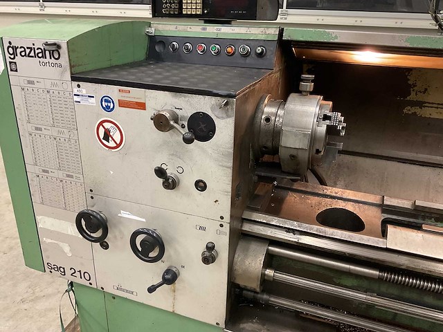 Graziano sag 210 draaibank - afbeelding 11 van  18