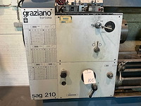 Graziano sag 210 n universele draaibank - afbeelding 13 van  17