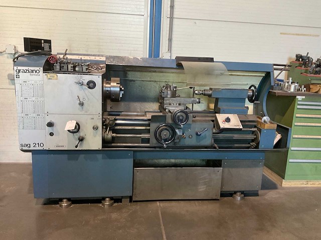 Graziano sag 210 n universele draaibank - afbeelding 15 van  17