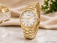 Grealy oro blanco - luxe dames horloge