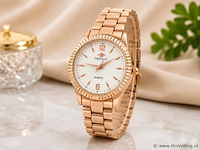 Grealy rosado blanco - luxe dames horloge