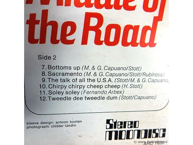 Great hits made famous by gilbert o'sullivan / great hits made famous by middle of the road - afbeelding 4 van  5
