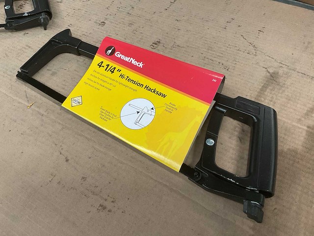 Greatneck 4-1/4” hacksaw (4x) - afbeelding 3 van  3