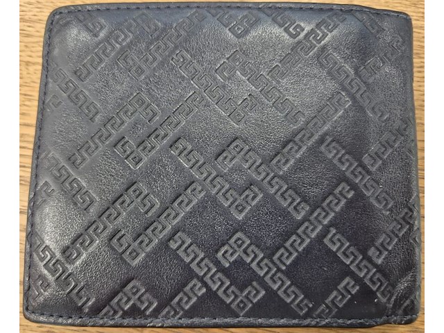 Greca-stijl leren herenportemonnee (bifold), versace, met medusa-logo - afbeelding 3 van  5