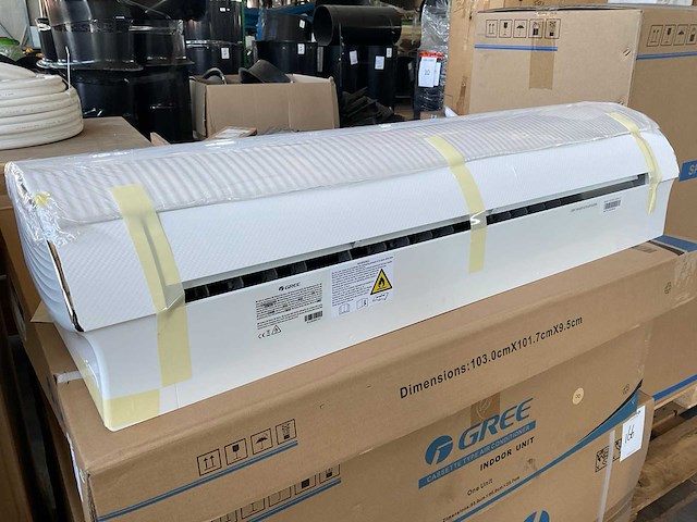 Gree gwh18acd-k5dna 1d/1 airconditioning binnenunit wandmodel (2x) - afbeelding 1 van  2