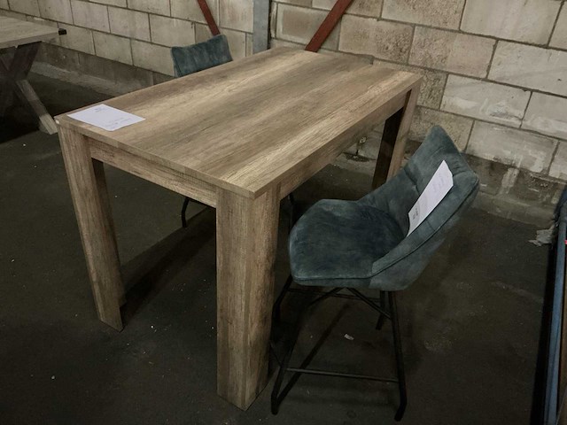 Green barstoel (2x) - afbeelding 1 van  3