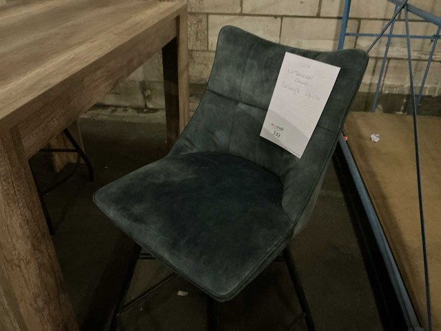 Green barstoel (2x) - afbeelding 2 van  3