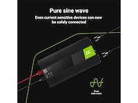 Green cell omvormer 24v naar 230v 1500w zuivere sinusgolf - afbeelding 3 van  4