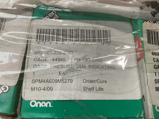 Green label parts pressure gage (4x) - afbeelding 5 van  6