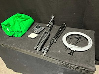 Green-screen met ringlight - afbeelding 1 van  12