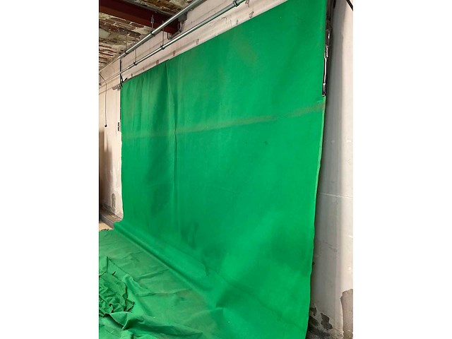 Green screen op pijp | 400 cm - afbeelding 4 van  5