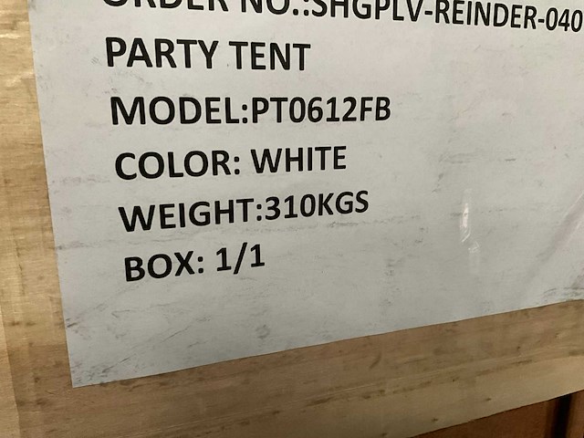 Greenland - 12x6x3 meter - partytent - afbeelding 7 van  8