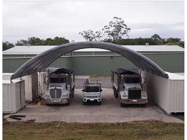 Greenland - 2024 - 12 x 10 x 3.60 meter - containeroverkapping 12x10x3.6 meter - afbeelding 1 van  2