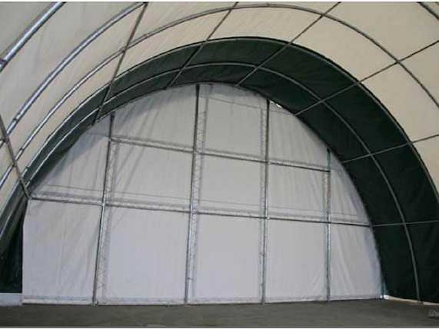 Greenland - 2025 - 26x9.75x4.60 army green - opslagtent/rondbooghal - afbeelding 3 van  4