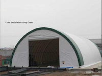 Greenland - 2025 - 26x9.75x4.60 army green - opslagtent/rondbooghal - afbeelding 1 van  4