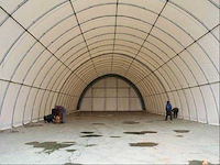 Greenland - 2025 - 26x9.75x4.60 army green - opslagtent/rondbooghal - afbeelding 2 van  4