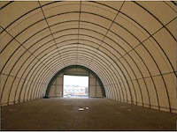 Greenland - 2025 - 26x9.75x4.60 army green - opslagtent/rondbooghal - afbeelding 4 van  4