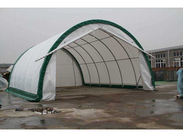 Greenland - 2025 - 6.10x6.10x3.65 meter - opslagtent/ magazijntent army green - afbeelding 3 van  9