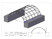 Greenland - 2026 - 12 x 10 x 3.60 meter - containeroverkapping 12x10x3.6 meter - afbeelding 2 van  2