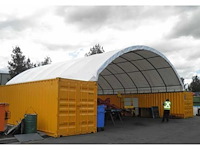 Greenland - 2026 - 12x12x4,5m - container overkapping - afbeelding 1 van  3
