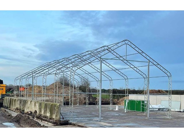 Greenland - 2026 - 18,3x9,15x6,1 meter - opslagshelter/ magazijntent army green - afbeelding 2 van  6