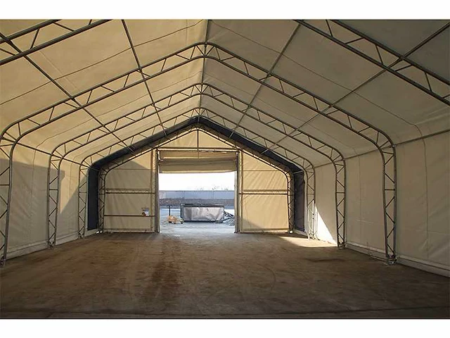 Greenland - 2026 - 18,3x9,15x6,1 meter - opslagshelter/ magazijntent army green - afbeelding 4 van  6
