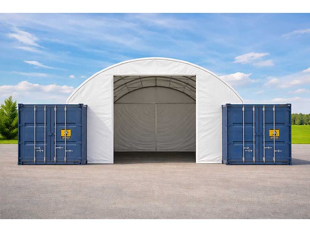 Greenland - 2026 - 20ft - container overkapping met voor/achterwand - afbeelding 1 van  3