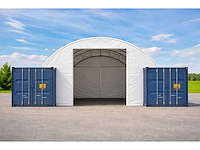 Greenland - 2026 - 20ft - container overkapping met voor/achterwand