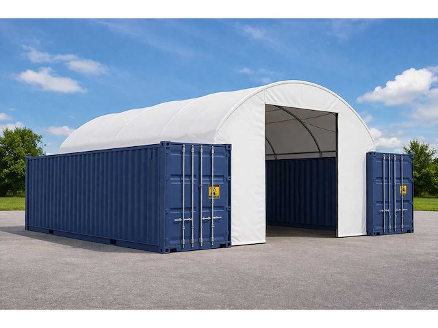 Greenland - 2026 - 20ft - container overkapping met voor/achterwand - afbeelding 3 van  3