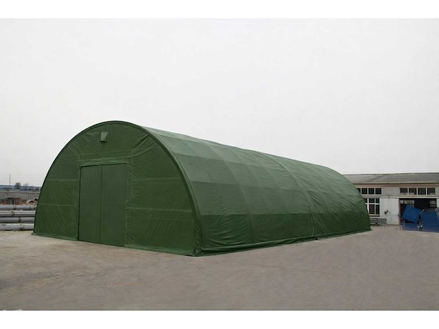 Greenland - 2026 - 26x9.75x4.60 army green - opslagtent/rondbooghal 610gr - afbeelding 1 van  4