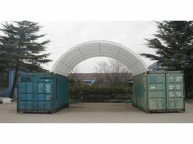 Greenland - 2026 - 6 x 6 x 2 meter - container overkapping - afbeelding 2 van  4