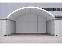 Greenland - 2026 - 6x6x2 meter - 20ft container overkapping met achterwand