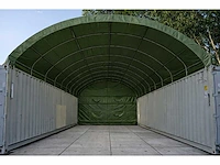 Greenland - 2026 - container overkapping 40ft army green - afbeelding 1 van  5