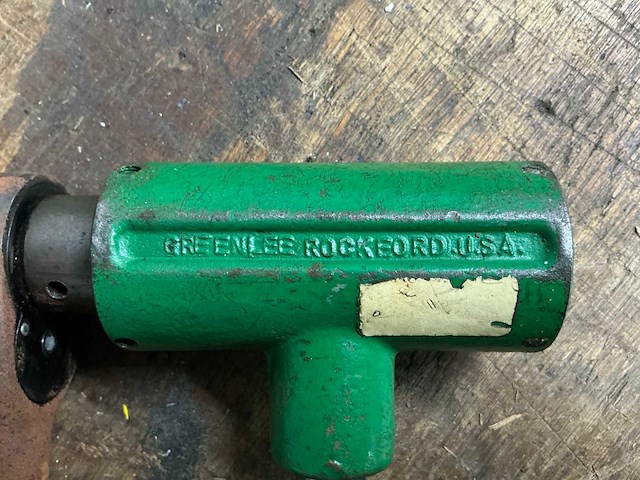 Greenlee 1804 knockout punch driver - afbeelding 5 van  7