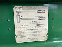 Greenlee 1804 knockout punch driver - afbeelding 7 van  7